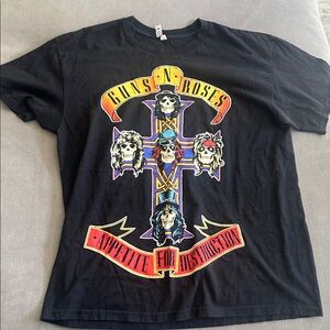 Guns N' Roses Black Graphic T-Shirt